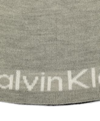 Men's Large Logo Scarf & Beanie Set