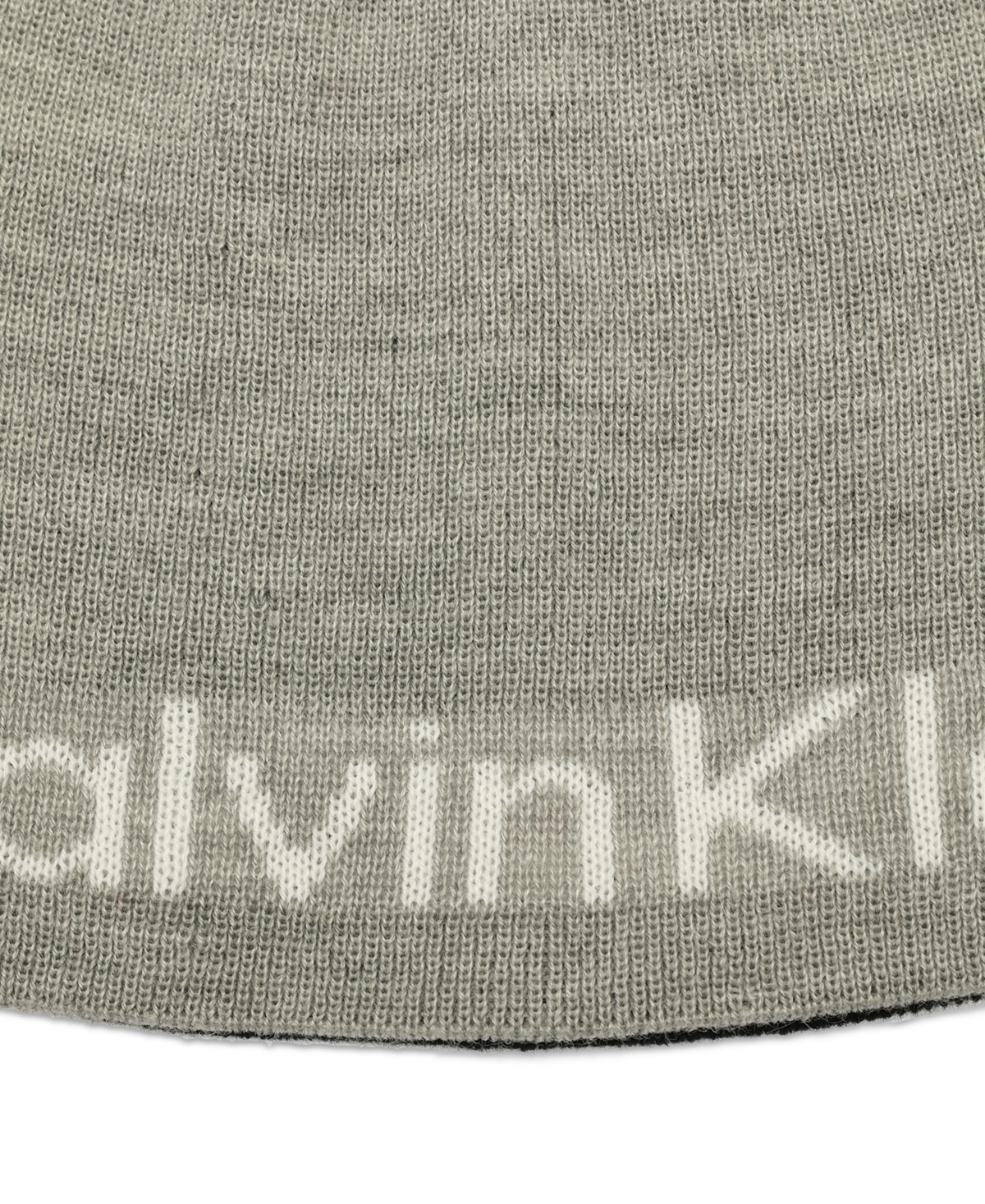 Calvin Klein Men's Large Logo Scarf & Beanie Set In Green