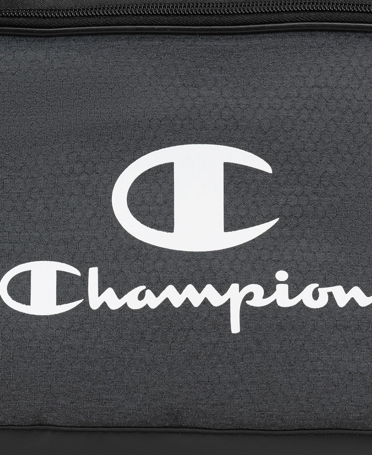 Мужская сумка Champion Stadium Logo Duffel, цвет: Чёрный серый — фото 5