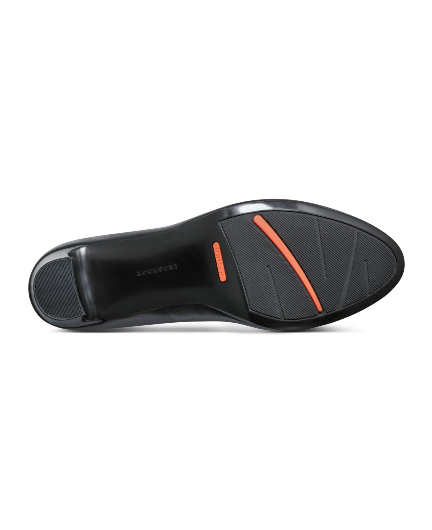 Женские туфли-лодочки Rockport Carmen Total Motion, цвет: Чёрный кожаный — фото 5
