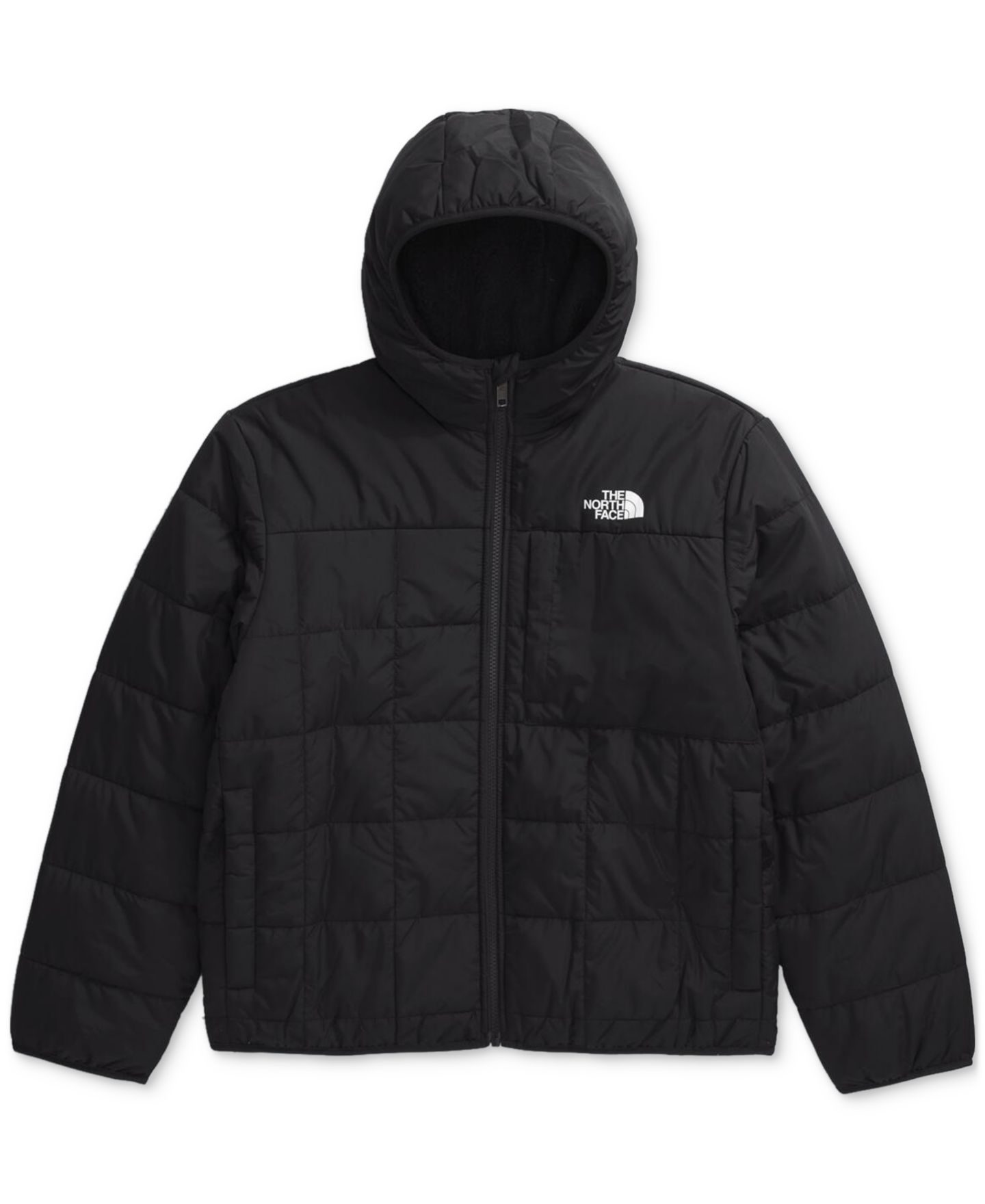Куртка The North Face Shasta Reversible Full-Zip Hooded Jacket для мальчиков, цвет: Чёрный — фото 4