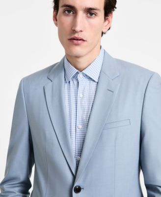 Men's Modern-Fit Wool Blend Suit Jacket