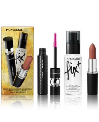 MAC 3-Pc. Gilded Glamour Makeup Bestsellers Gift Set - Macy's