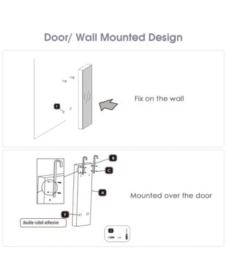 Mirrored Jewelry Cabinet Jewelry Organizer w/2 LED Lights