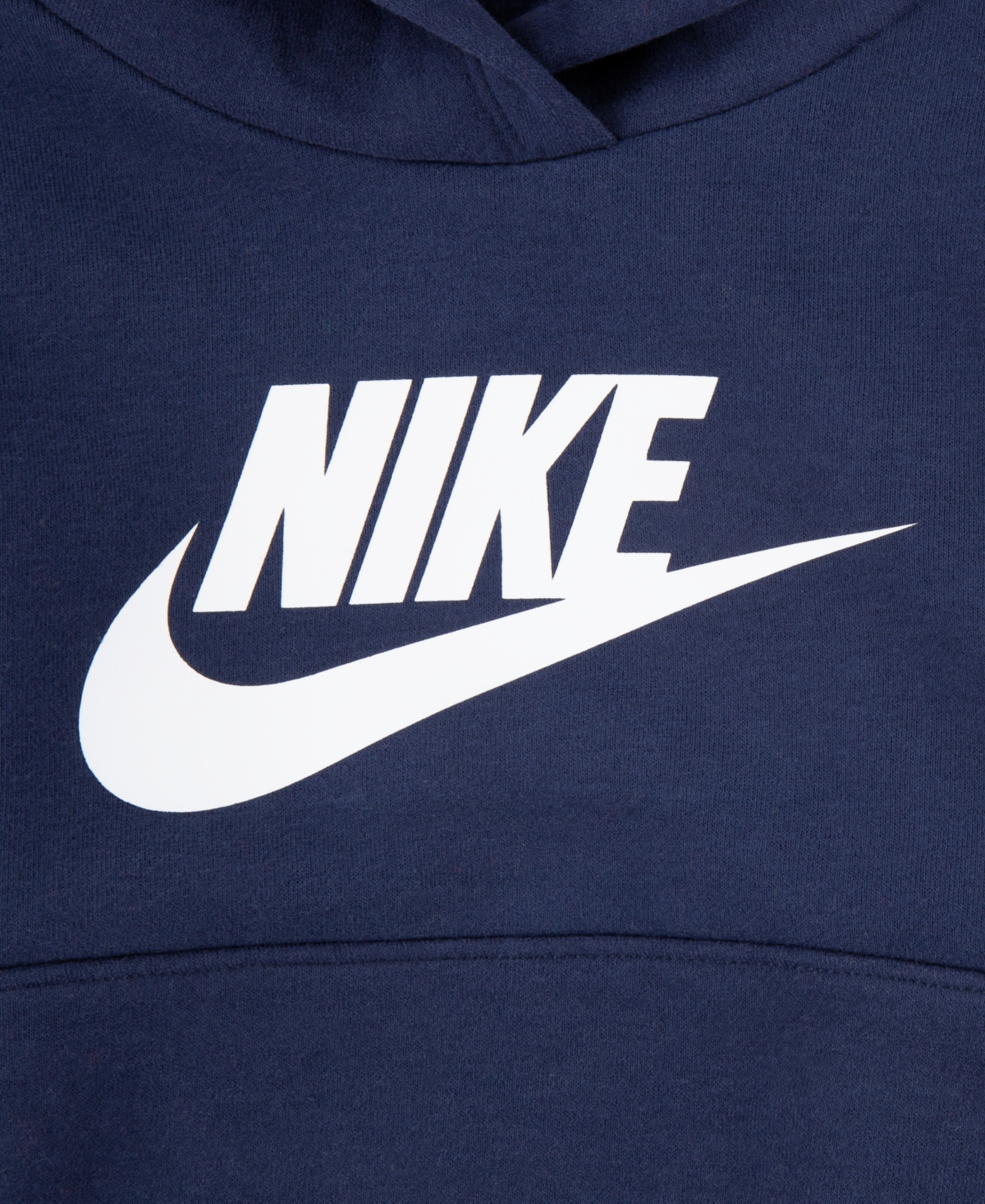 Nike Toddler Kids Club Fleece Pullover Hoodie, 2-piece Set In Midnight Navy