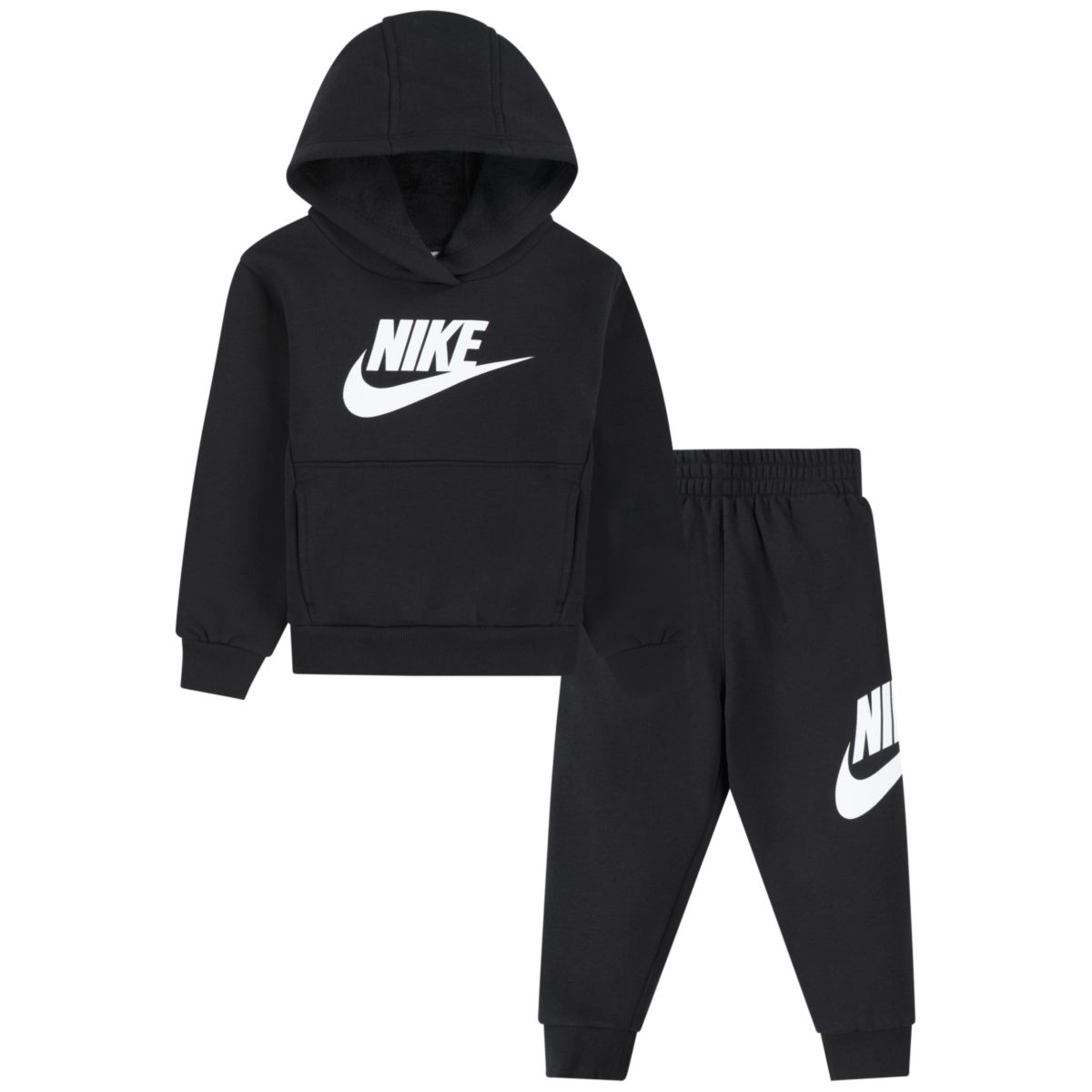 Nike Toddler Boys' and Girls' 2T-4T Club Fleece Long-Sleeve Hoodie and Pants, 2-Piece Set