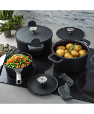 Leo Phantom 6pc Nonstick Ceramic Cookware Set, Recycled