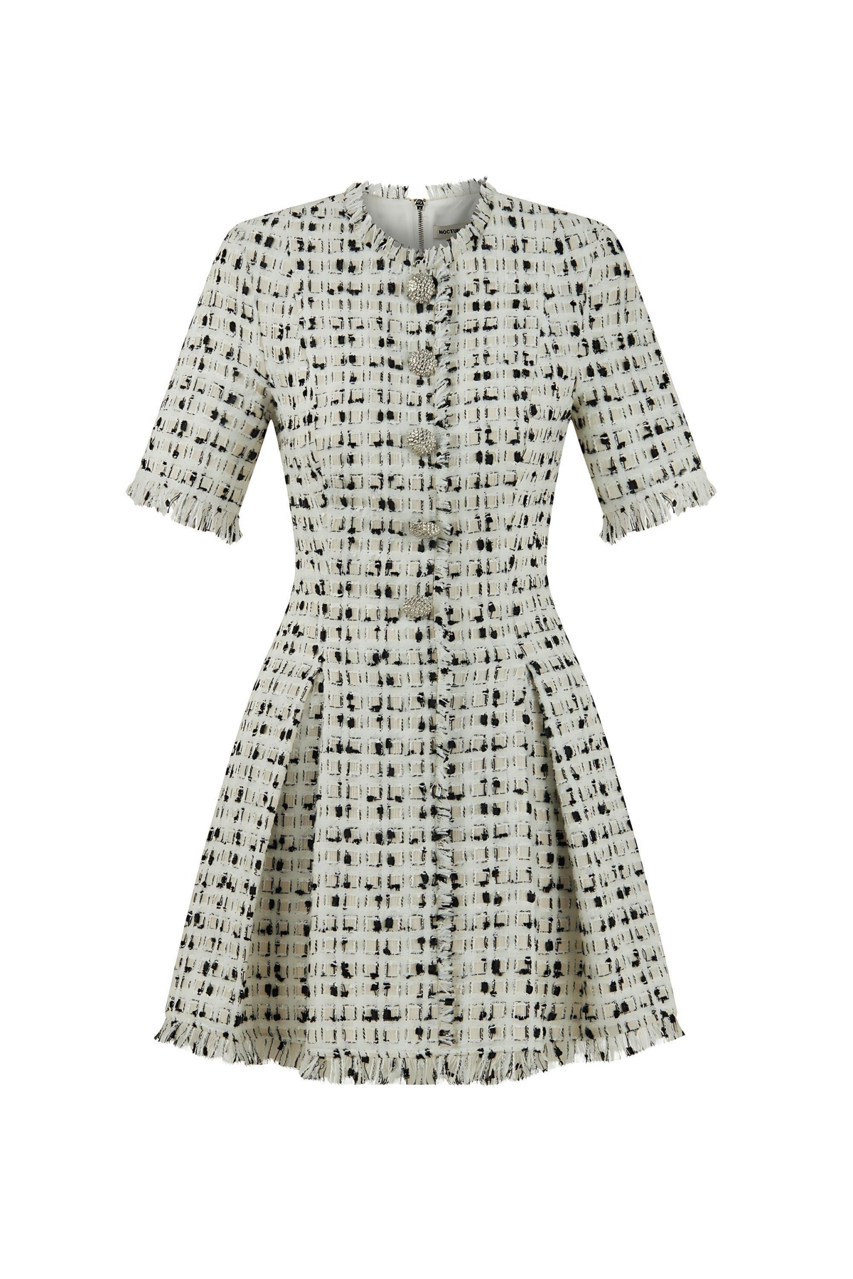 Nocturne Women's Tweed Mini Dress - Multi-colored