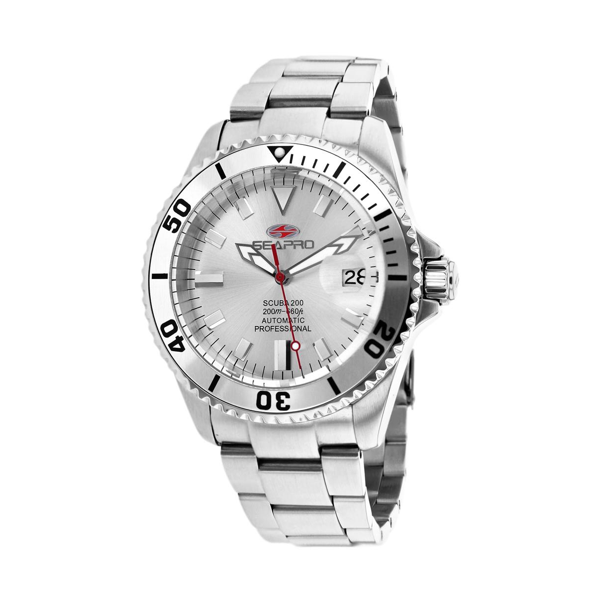 Men's Scuba 200 Silver Dial Watch - SP4310 - Silver