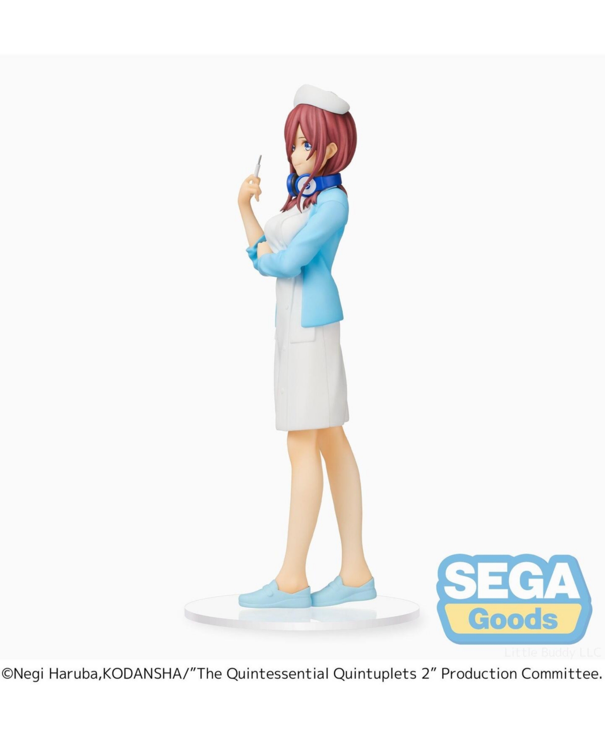Sega Quintessential Quintuplets 2 - Miku Nakano - Nurse Version Spm Statue - 960