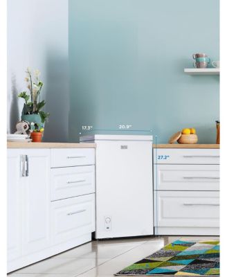  Deep Freezer Holds Up To 70 Lbs. of Frozen Food 2.0 Cu. Ft. Compact Chest Freezer