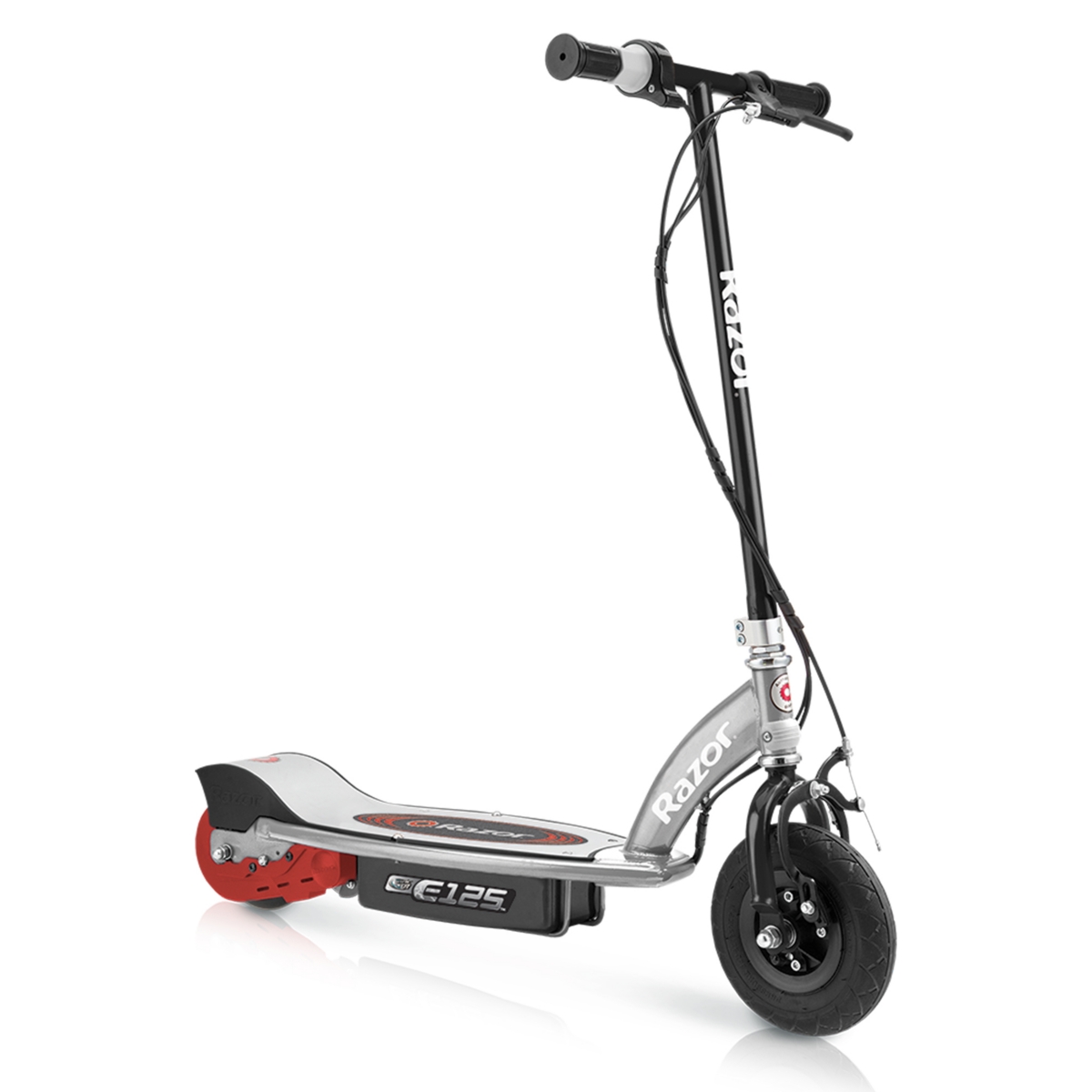 Razor E125 Kids Ride On 24V Motorized Electric Powered Scooters,(2 Pack) - Black