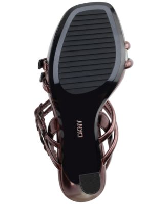 Women's Strappy Multi-Buckle Stiletto Sandals