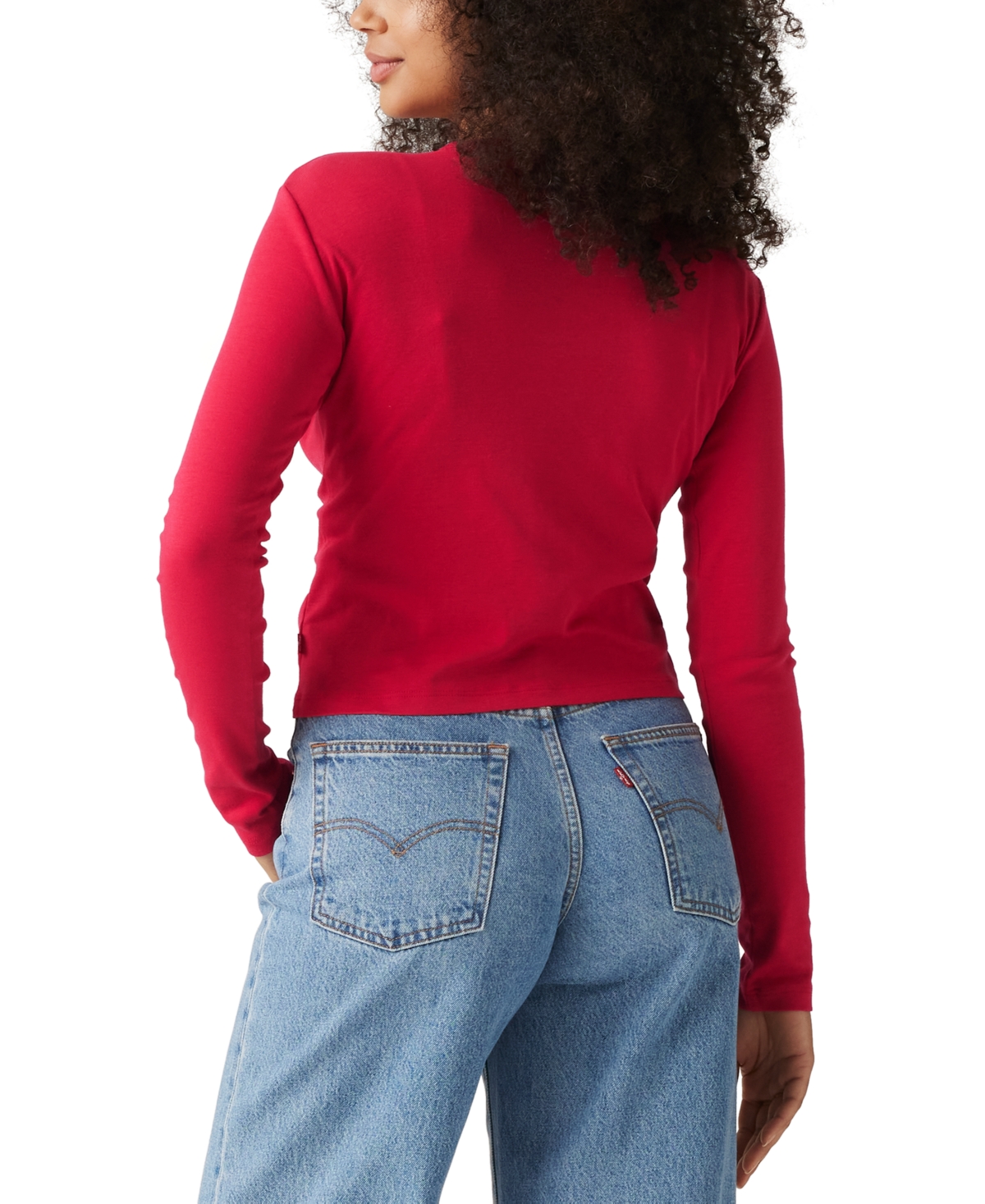 Levi's Women's Rickie Long-Sleeve Logo Tee
