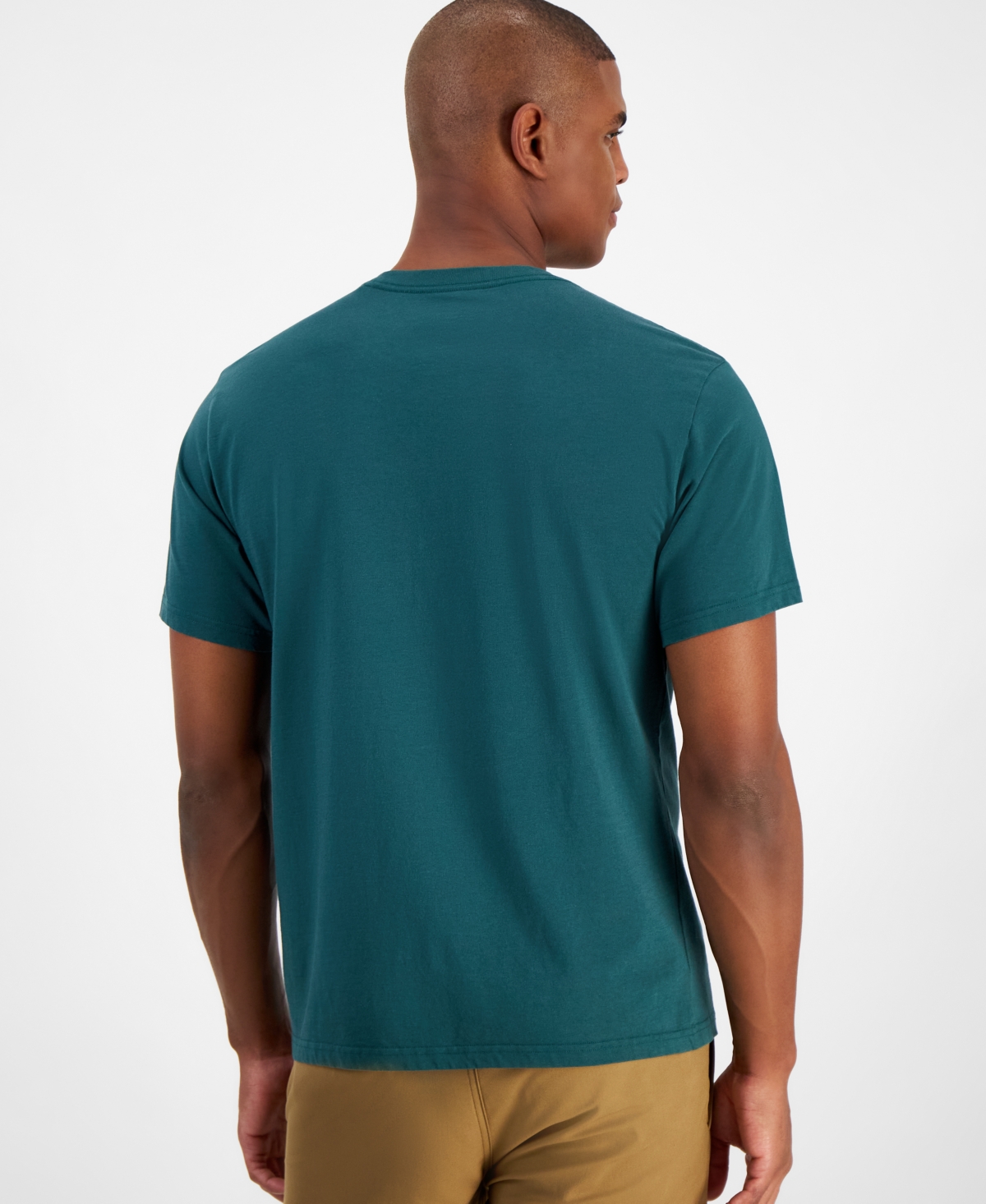 Levi's Men'sRelaxed Fit Short Sleeve Crewneck Graphic T-Shirt - Bass Lake