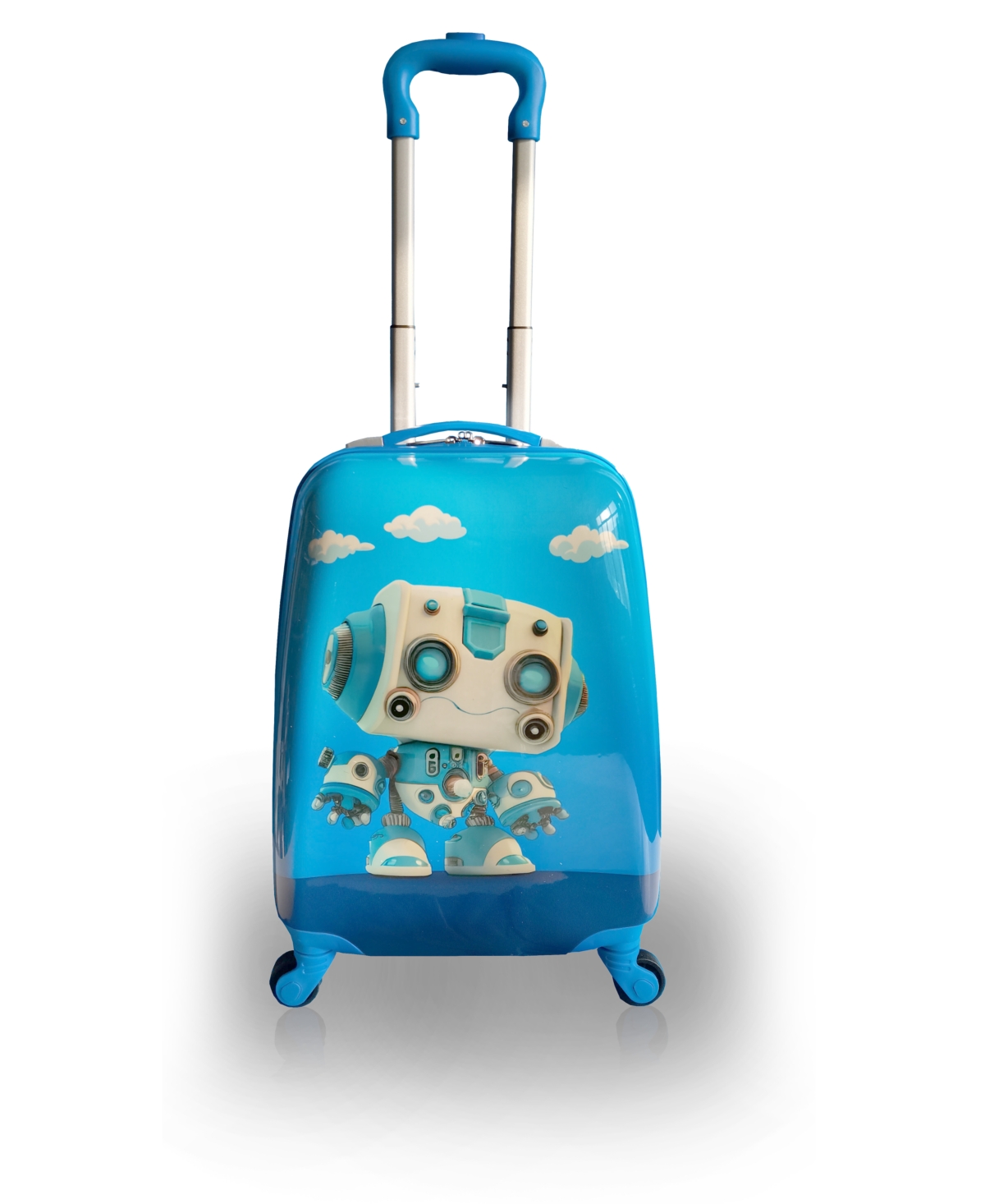 Tucci 18" Luggage Carry On Suitcase Kids Travel Suitcase In Robo Kid