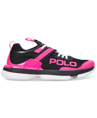 ユニセックス POLO Ralph Lauren ★ Pink Pony スニーカー Polo Ralph Lauren Unisex Pink Pony Tech Court Pro Sneaker