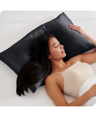 Poly Satin Zipper Closure Pillowcase Set