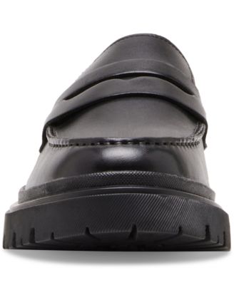 Men's Akkron Leather Lug-Sole Penny Loafers