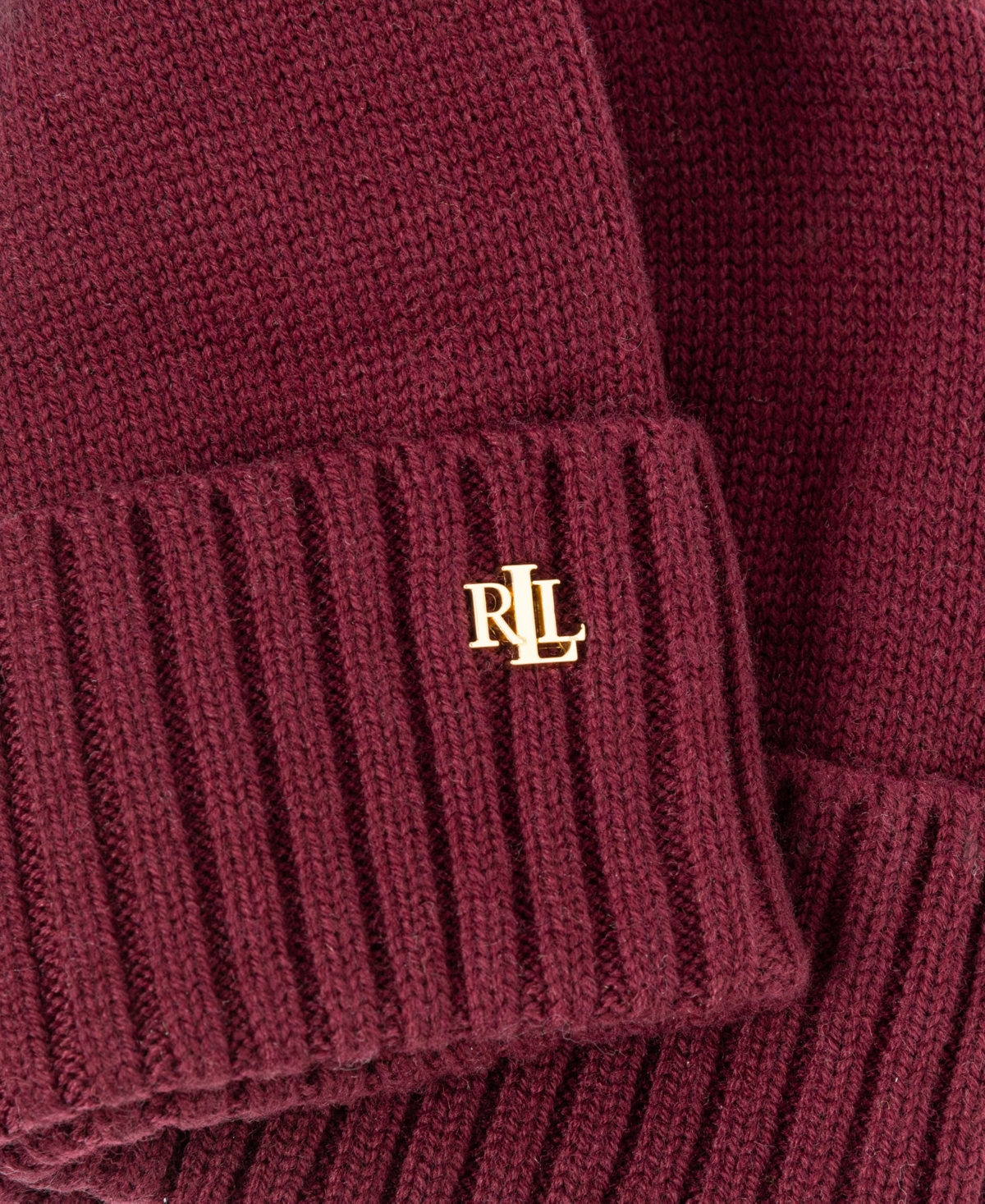 Lauren Ralph Lauren Core Solid Cuff Hat