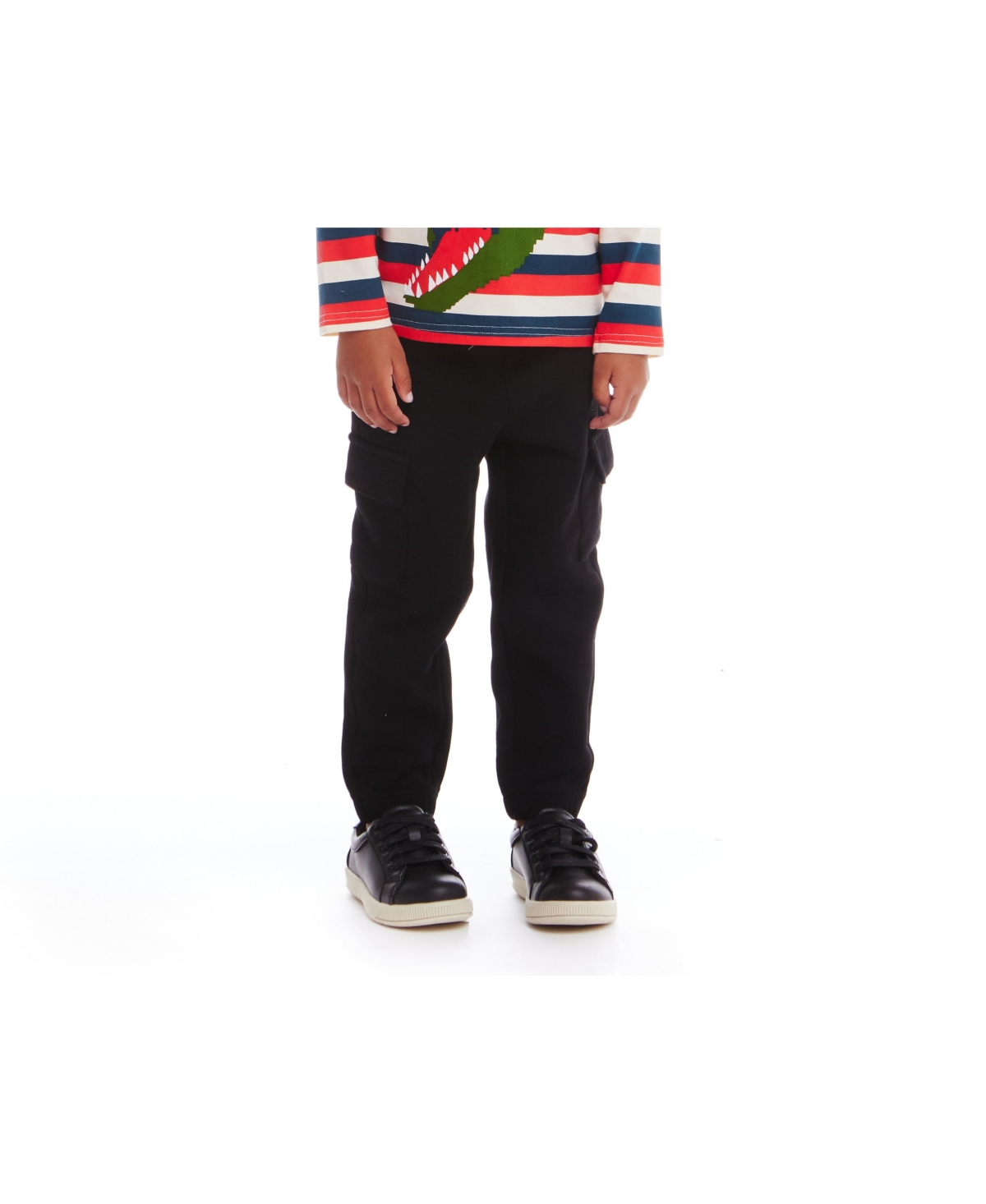 Andy & Evan Toddler/ChildPique Jogger - Black