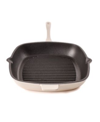 Cast Iron Grill Pan with Slotted Steak Press – Neo Collection, 11", 2-Piece Set