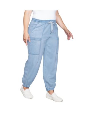 Women's Tencel Low-Slung Lounge Pull-On Jeans