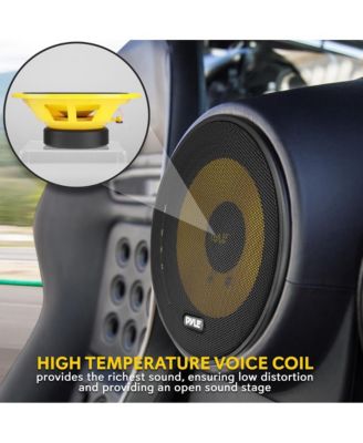 6.5" Component Car Speaker Kit, 400 Watt, 2-Way System