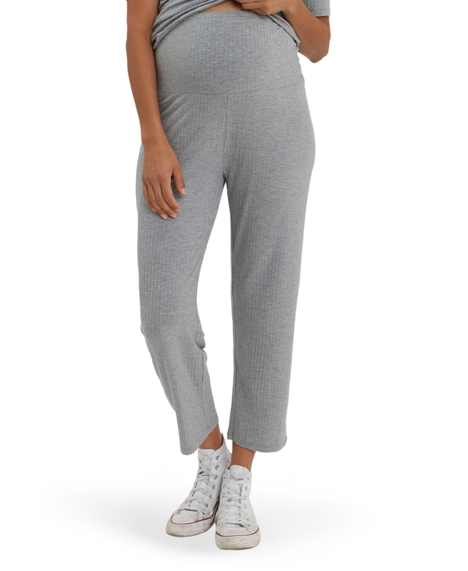Women's Camilla Ribbed Over-the-Belly Lounge Pants