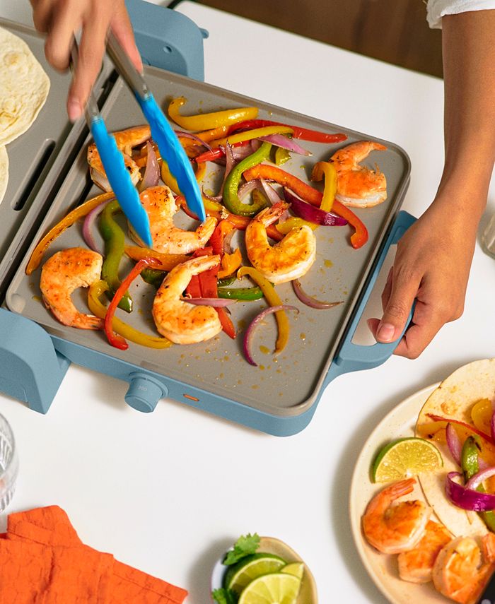 bella Fold & Store Dual Temp Griddle - Blue