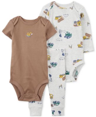 Carter's - Construction Bodysuits & Pants, 3 Piece Set