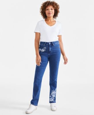 Macy's style and co jeans best sale