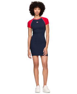 Tommy Jeans - Women's Colorblocked Badge Bodycon Dress