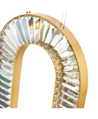 30" Metal Bjoux LED Chandelier