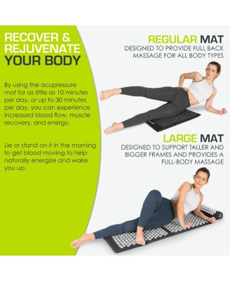 Acupressure Mat and Pillow Set