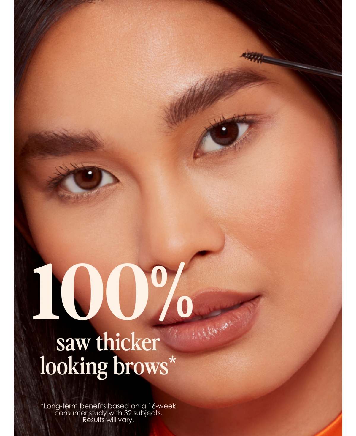 Grande Cosmetics Travel-Size GrandeBROW 2-In-1 Tinted Brow Gel + Brow Enhancing Serum, 0.02 oz.