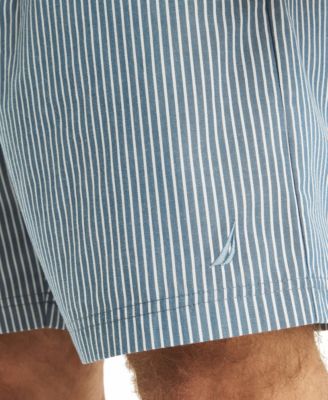 Men's Crafted Striped Poplin Sleep Short