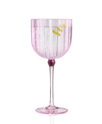 Cranberry Goblets, Set of 4