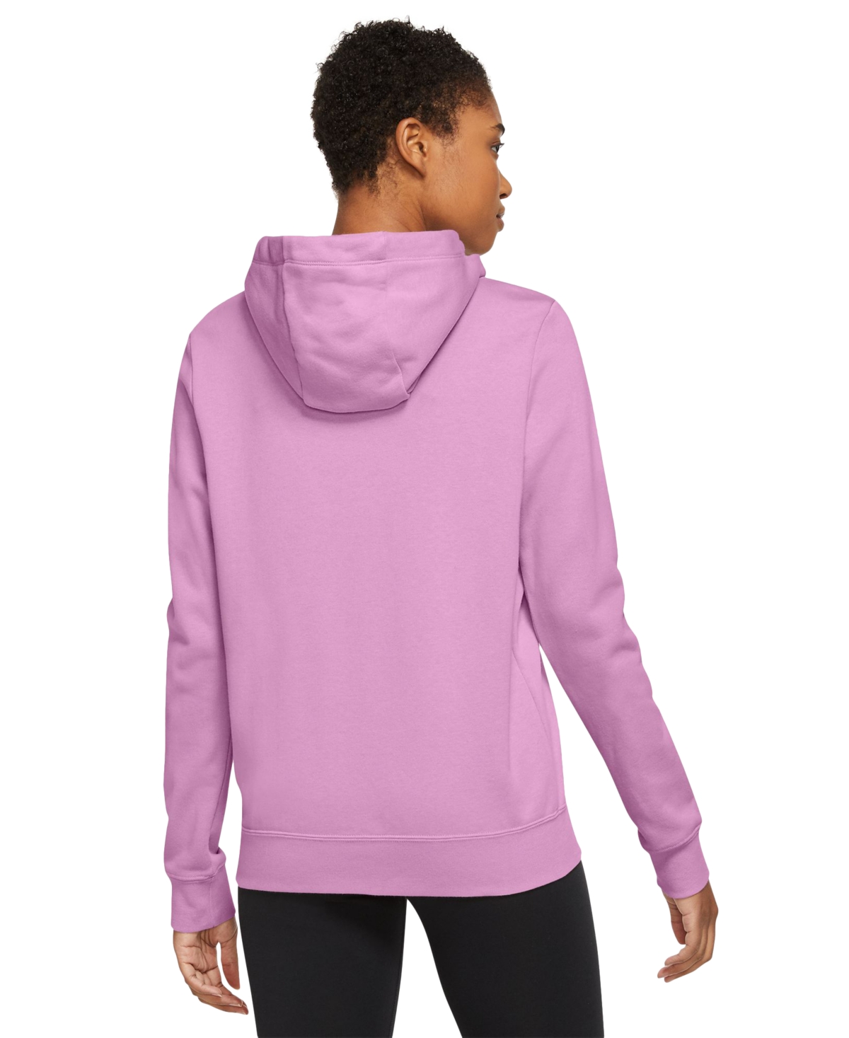 Nike Women's Sportswear Club Fleece Full-Zip Hoodie -whi