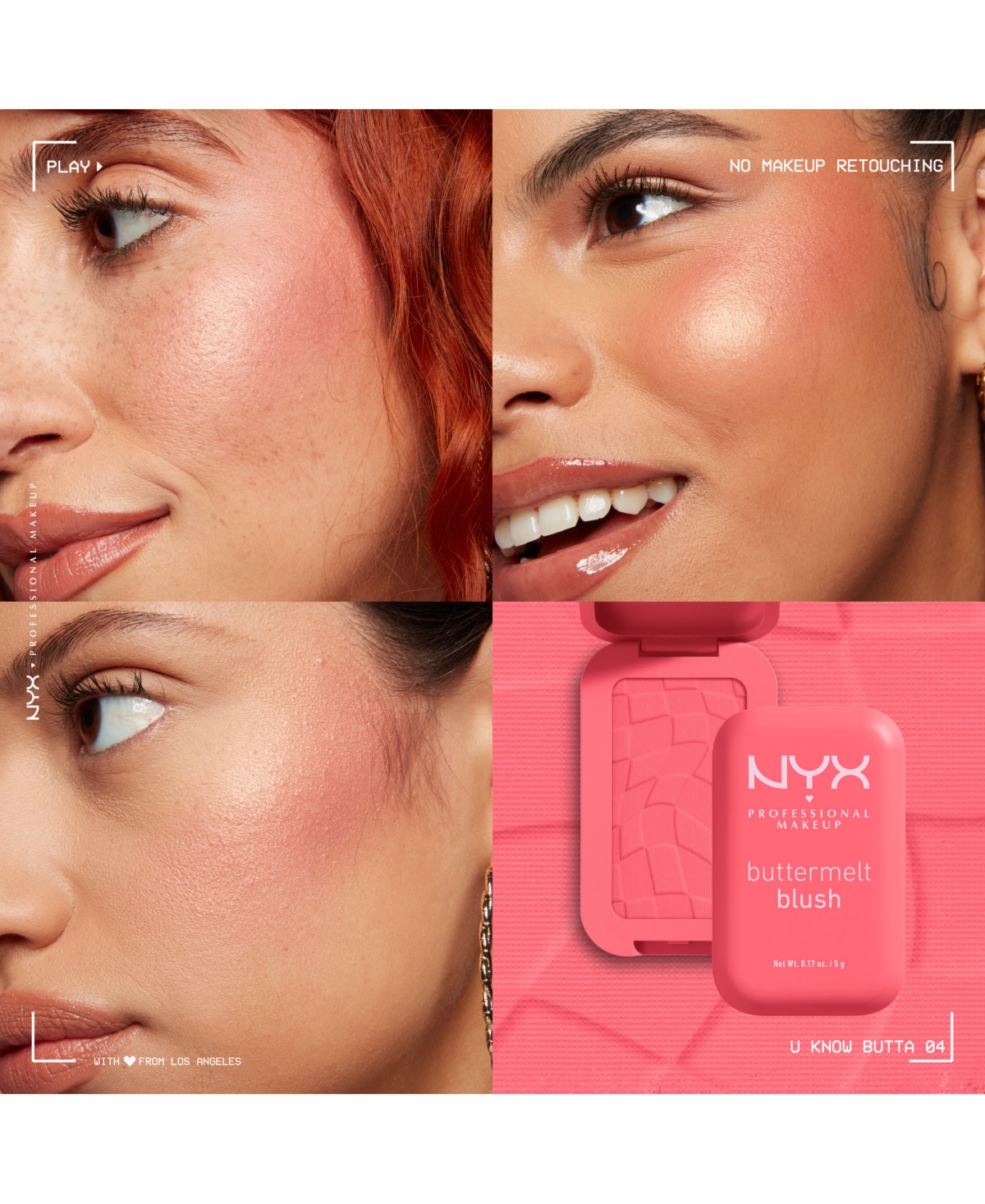 Nyx Professional Makeup Buttermelt Blush In U Know Butta