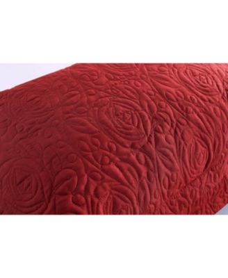2 Pcs Embroidered Pillow Shams-Standard