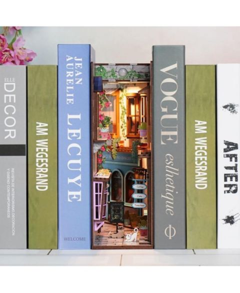 Детские конструкторы Flash Popup Island of Love 83-Piece Book Nook Kit, Ages 14+, цвет: Лаймовый