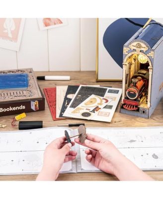 DIY 3D Book Nook Kit Time Travel 246pcs