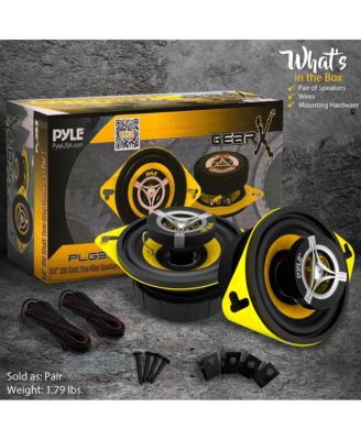3.5" Two-Way Car Speakers, 120 Watt