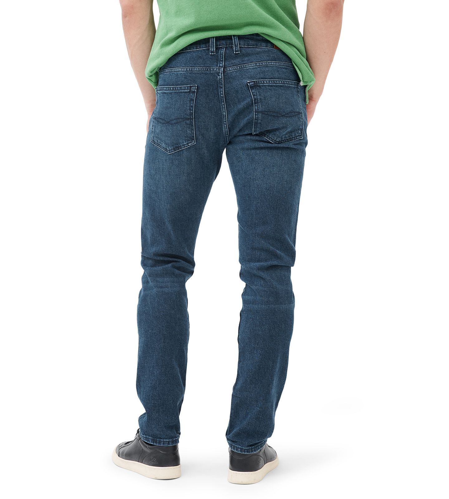 Мужские джинсы Rodd & Gunn Owaka Straight Fit Denim Jeans, цвет: Насыщенный синий — фото 6