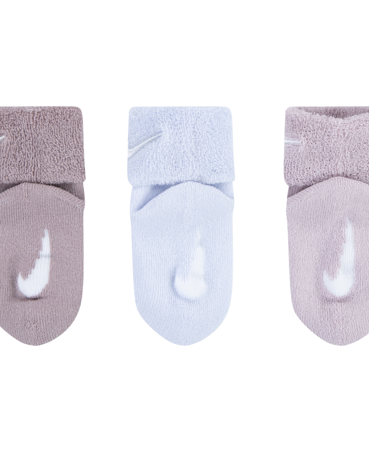 Nike Baby Boys Or Baby Girls Multi Logo Socks, Pack Of 6 In Magic Flamingo