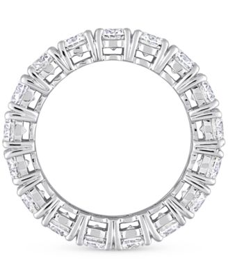 Moissanite All-Around Eternity Band (4 ct. t.w.) in 10k White Gold
