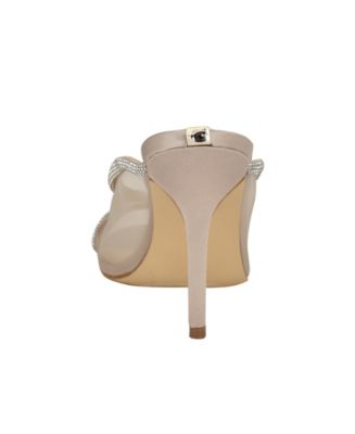 Women's Mansa Embellished Mesh Stiletto Mules