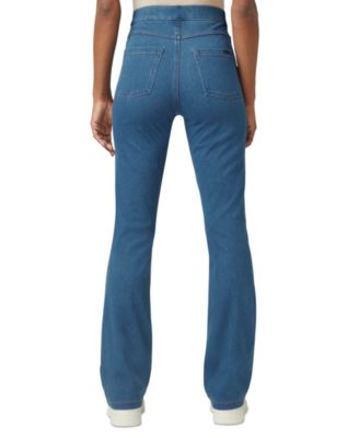 Women's High-Rise Denim Baby Bootcut Leggings