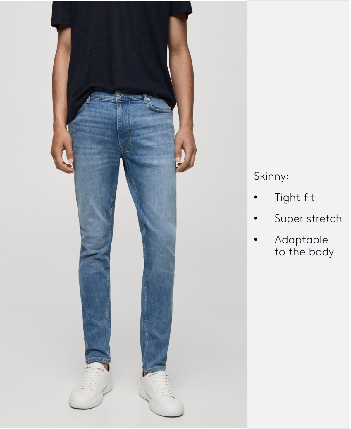 Mango Men's Jude Skinny-Fit Jeans
